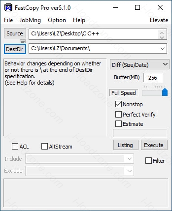 FastCopy Pro 5 ล่าสุด โปรแกรมคัดลอกและย้ายไฟล์ที่เร็วที่สุดสำหรับ Windows