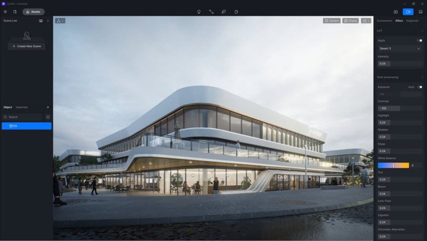 D5 Render 2.11 (Offline Installer) โปรแกรมเรนเดอร์ภาพและวิดีโอแบบเรียลไทม์ ฟรี
